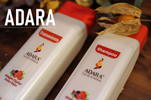 Adara - Shampoo y tratamiento vinagre capilar y frutos rojos